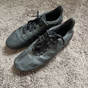 Men’s Adidas Predator 20.4 FxG Black Soccer Cleats EF1649 Size 11 Men